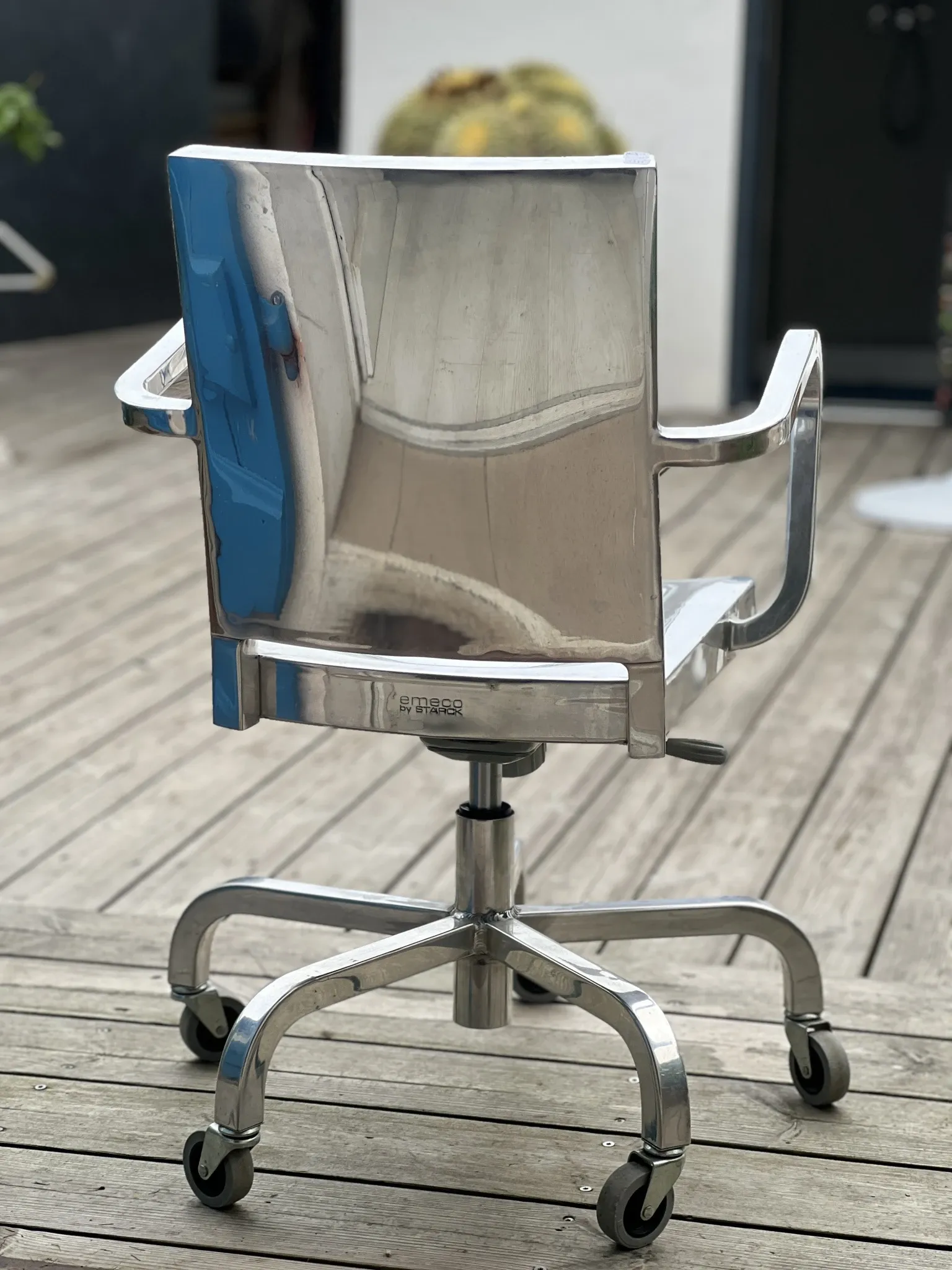 Starck Aluminium Emeco Chair