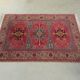 Old, handmade oriental wool rug, Dagestan, 150 x 105 cm