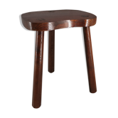 Tabouret tripode de vacher années 60