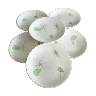 Flat plates Petals of Gien