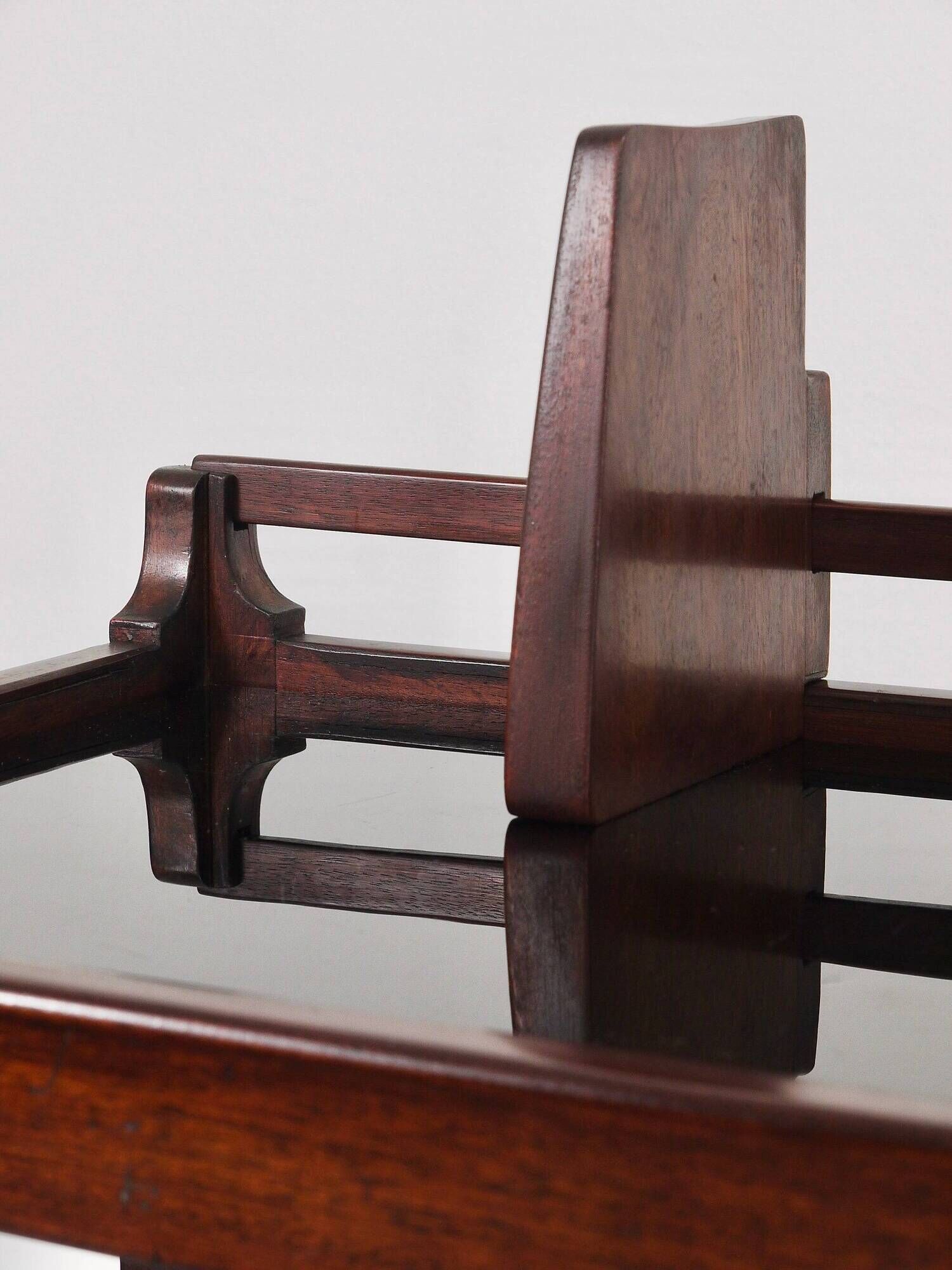 Hagenauer Jirasek unique side table, book shelf, Vienna, 1940s