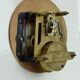 Vintage earthenware kitchen wall clock, made in France
