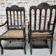 Paire de Fauteuils Cannés anciens , Style Louis XV / régence