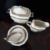 Art deco porcelain service Bernardaud Limoges