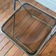 Plexiglass folding chair