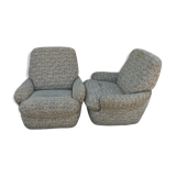 Pair of armchairs 1980