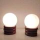 Pair of bedside lamps