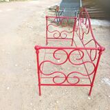 Iron bed