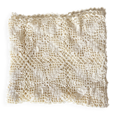 Plaid, couverture au crochet 75X150 cm