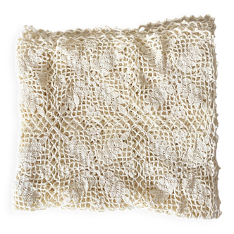 Plaid, crochet blanket 75X150 cm