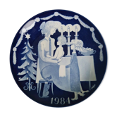 Christmas plate Gustavsberg Sweden Stig Lindberg 1984