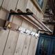 Wall coat rack