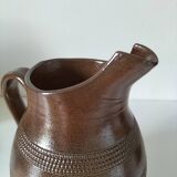 Stoneware pitcher