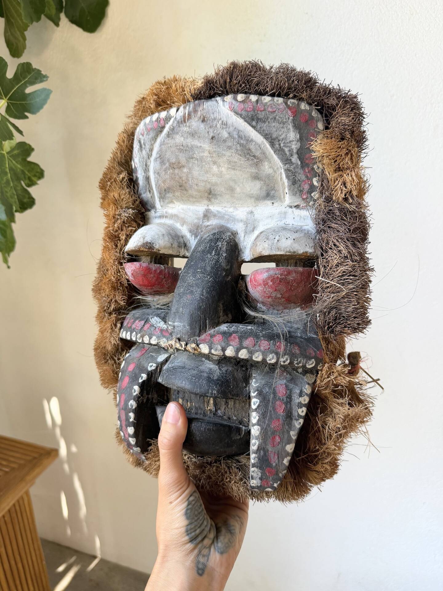 We Guéré Mask Côte d'Ivoire polychrome