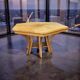 Modernist Handcrafted Dining Table, Netherlands, 1990s