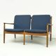 Danish Teak Lounge Sofa by Svend Aage Eriksen for Glostrup, 1960s