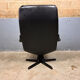 Danish Design Berg C90 Swivel armchair Leather