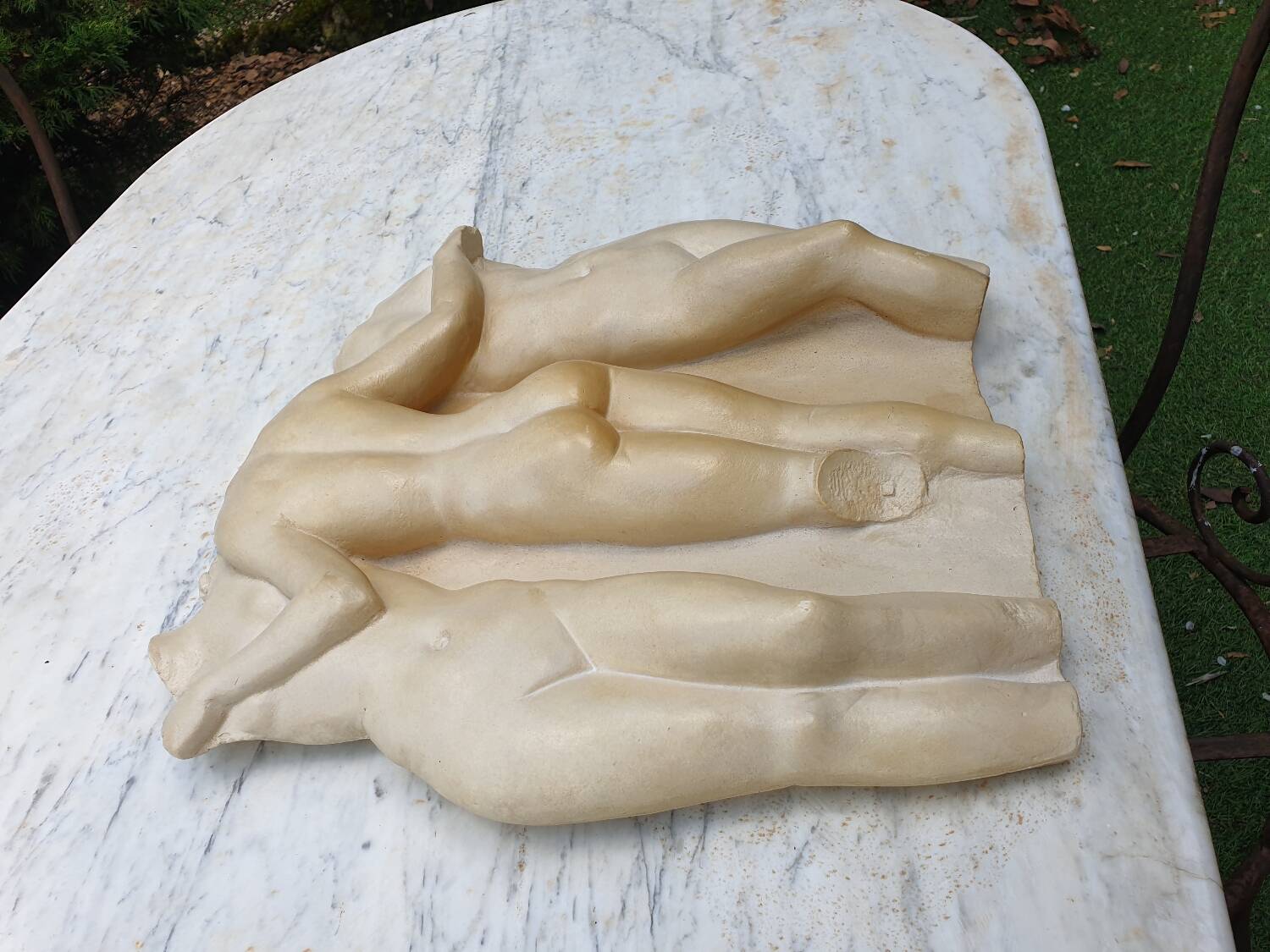 Bas relief Les Trois Grâces antiquité du Louvres