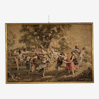 Tapisserie vintage d’après Rubens