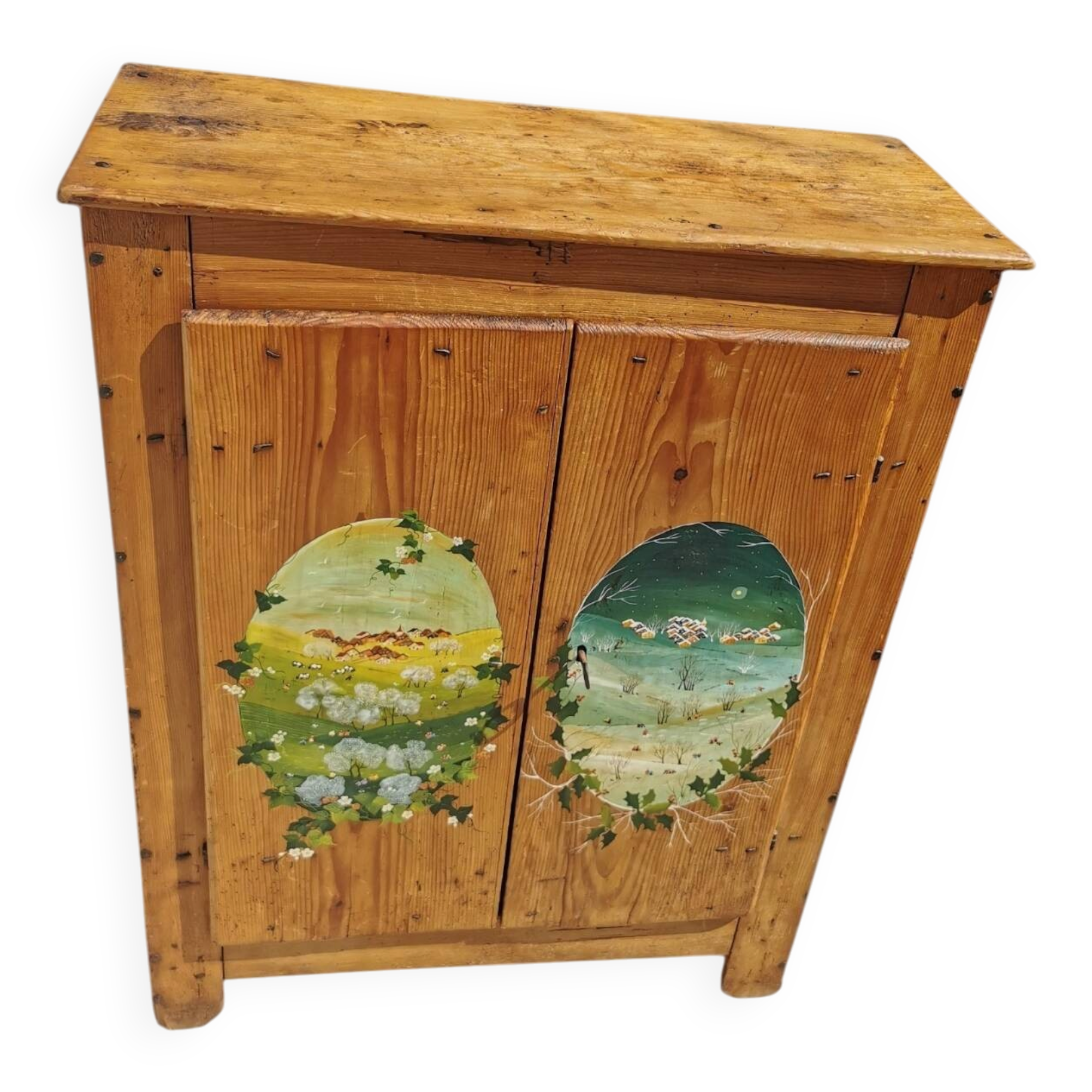Ancienne Armoire Confiturier d'Alpage Savoyard