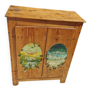 Ancienne Armoire Confiturier d'Alpage Savoyard