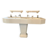 Art Deco double sink