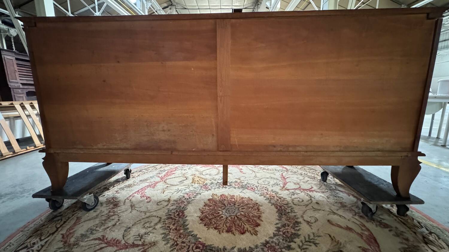 Mahogany and burl enfilade 1950/60