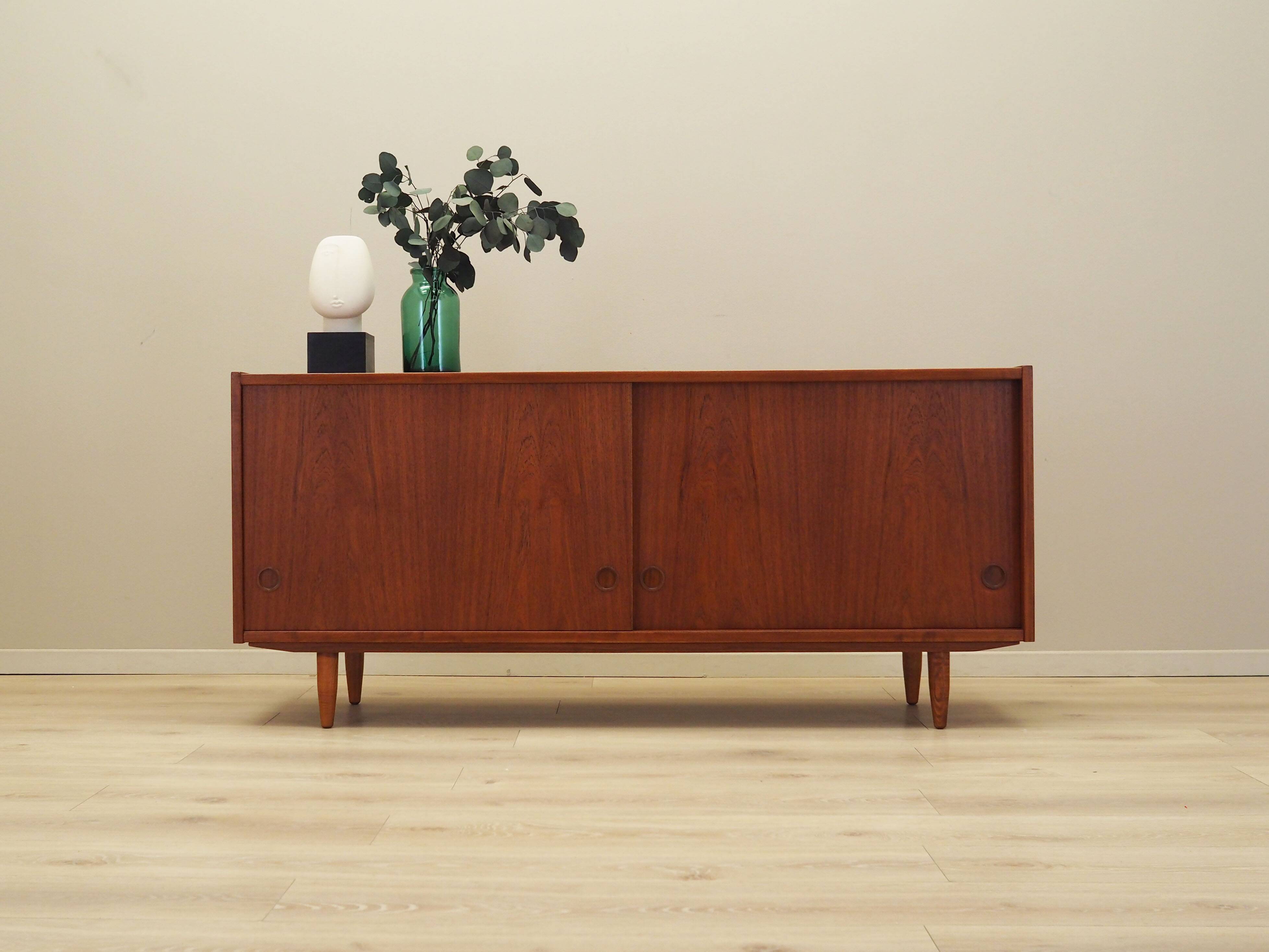 Teak sideboard, Danish design, 1970s, production: Denmark