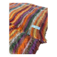 Brown mohair wool blanket/throw by Vian-Tiran.