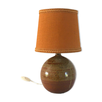 Vintage lamp in glazed stoneware 70s