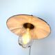 Wall lamp COL de Cygne authentic steel cast old lamp 1920 1930