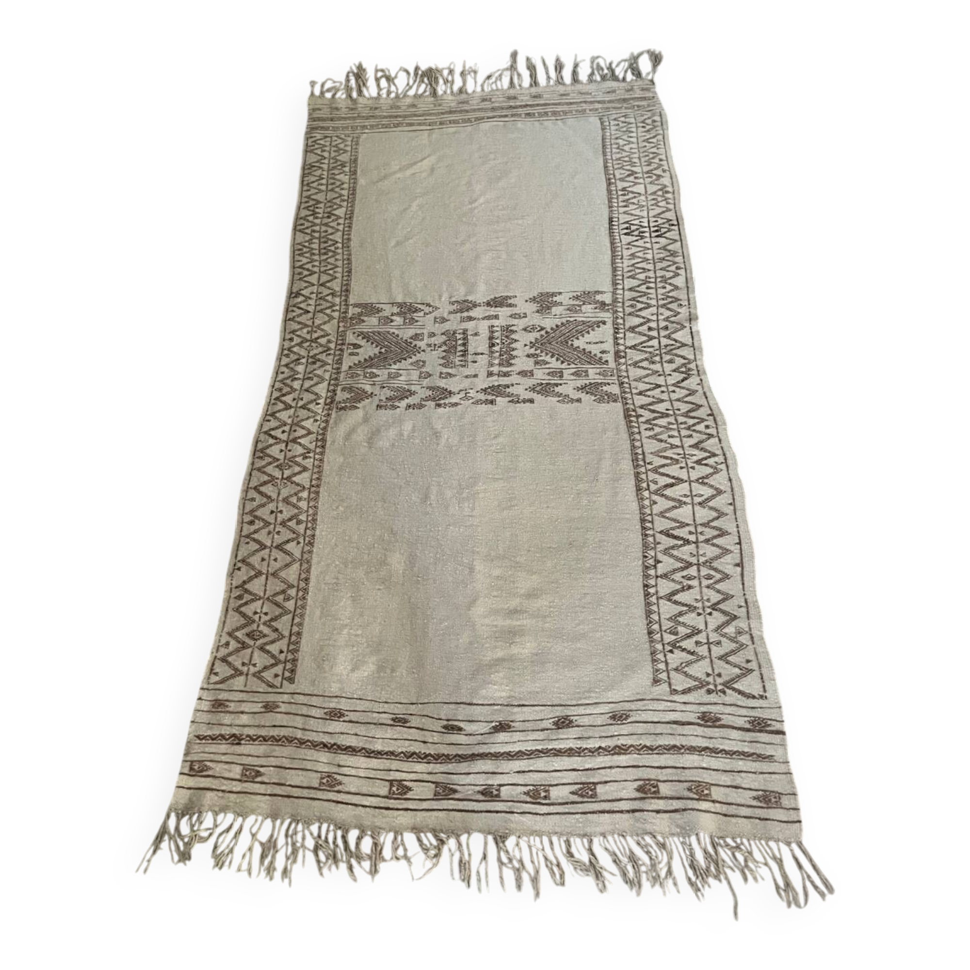 Berber kilim wool rug