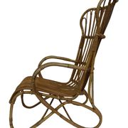 Set of two Belse 8 model Rattan chairs by Dirk van Sliedregt Rohe Noordwolde 1960