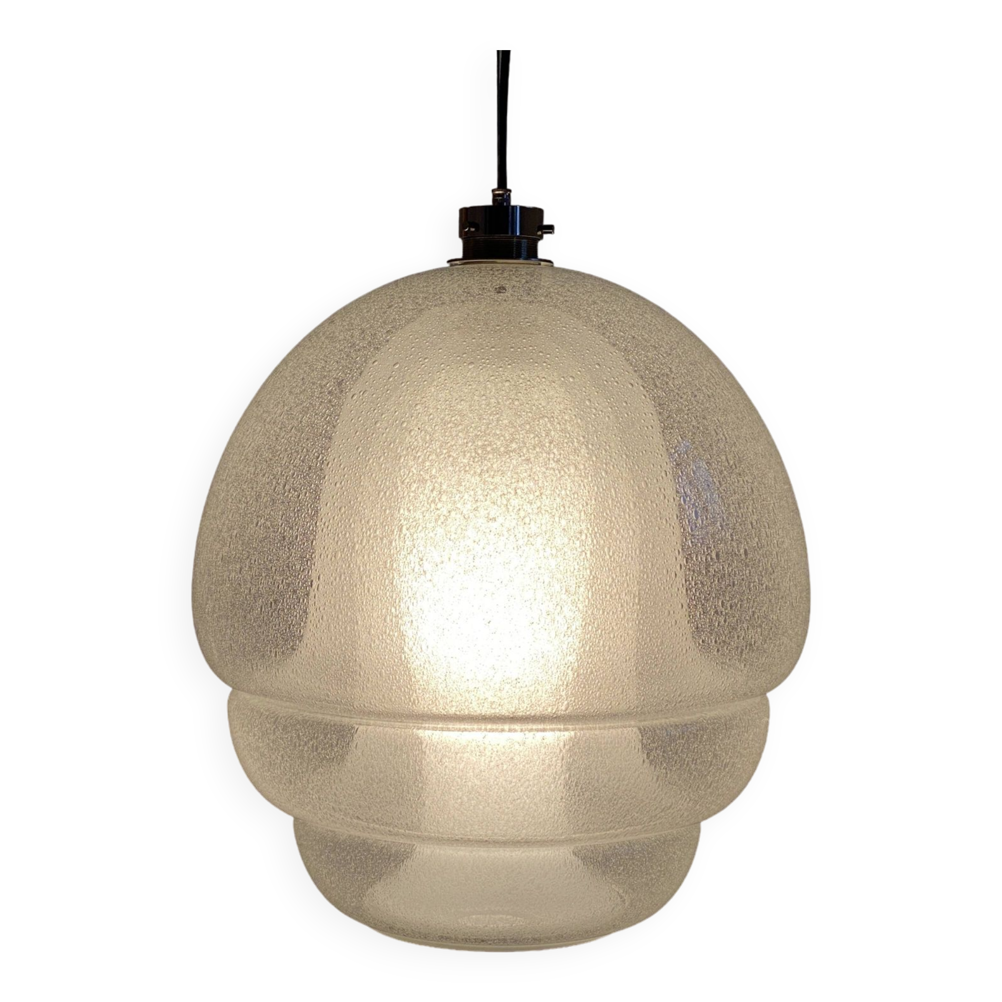 LS 134 Medusa Glass Hanging Lamp by Carlo Nason for Mazzega, 1960s
