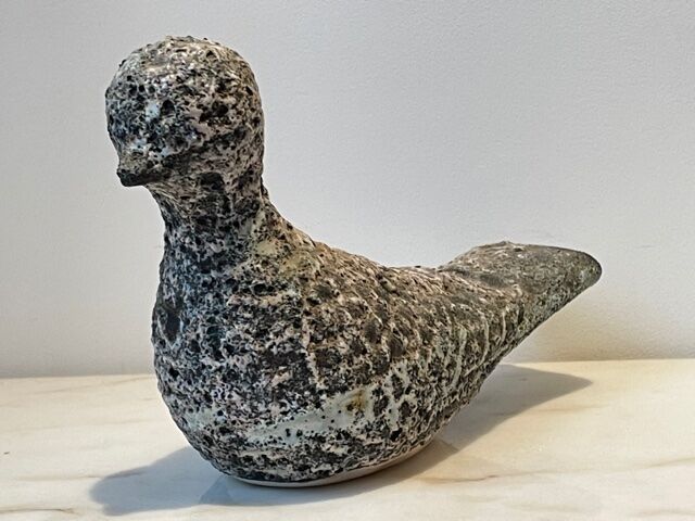 Vase zoomorphic sculpture "fat lava" Vallauris 1950