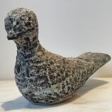 Vase zoomorphic sculpture "fat lava" Vallauris 1950