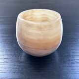 Pair of onyx votives