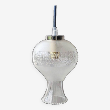 Transparent vintage portable lamp