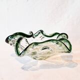 Bullicante Murano Glass Ruffled Bowl / Empty Pocket