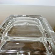 Grand cendrier de table en cristal, France, années 70