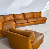 Jacques Charpentier sofa set, 1970s