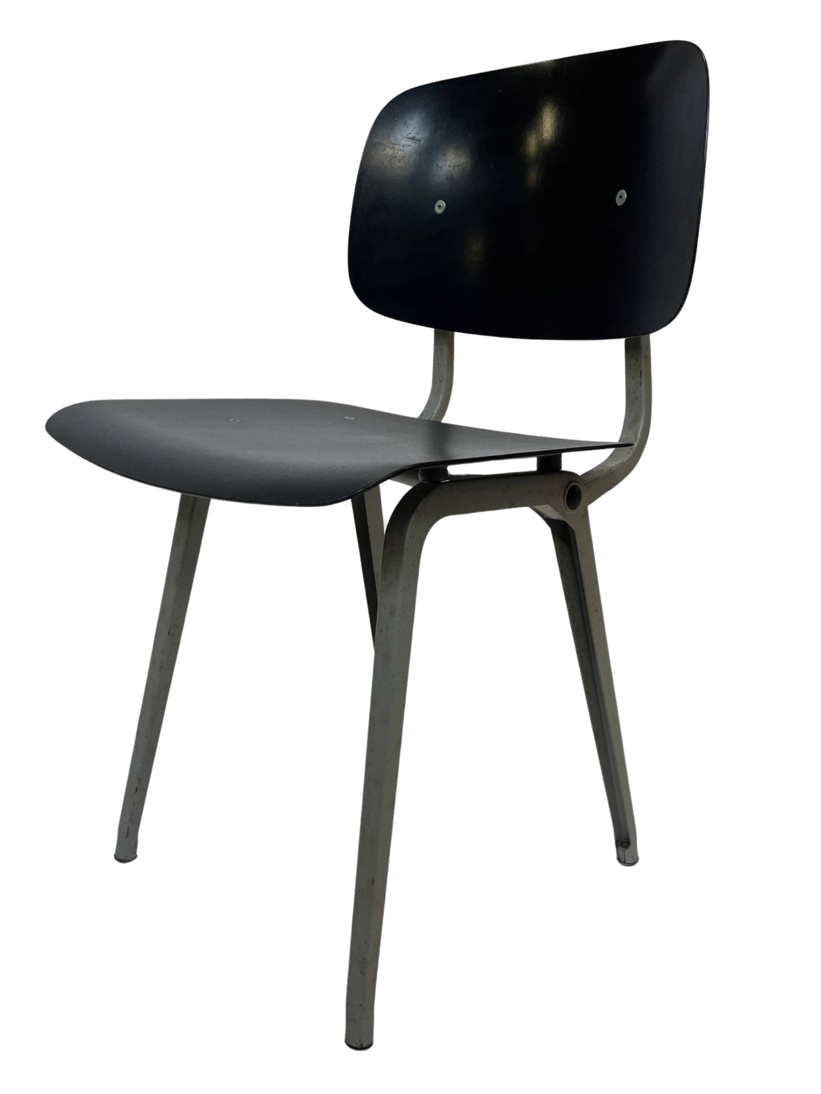 Vintage Friso Kramer Revolt chair for Ahrend de Cirkel 1960