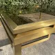 Large coffee table by Guy Lefèvre for Maison Jansen from the 1970s.