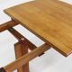 Vintage Glostrup Danish oval extendable dining table solid teak 1960s