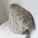 Stone sculpture 1950 face