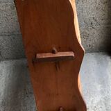 Old wooden shelf from the 19th century