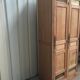 Old french bank locker room in oak