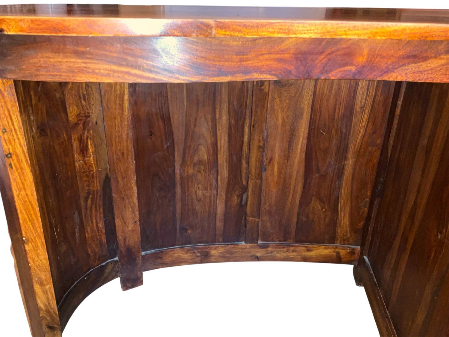 Bean wood desk