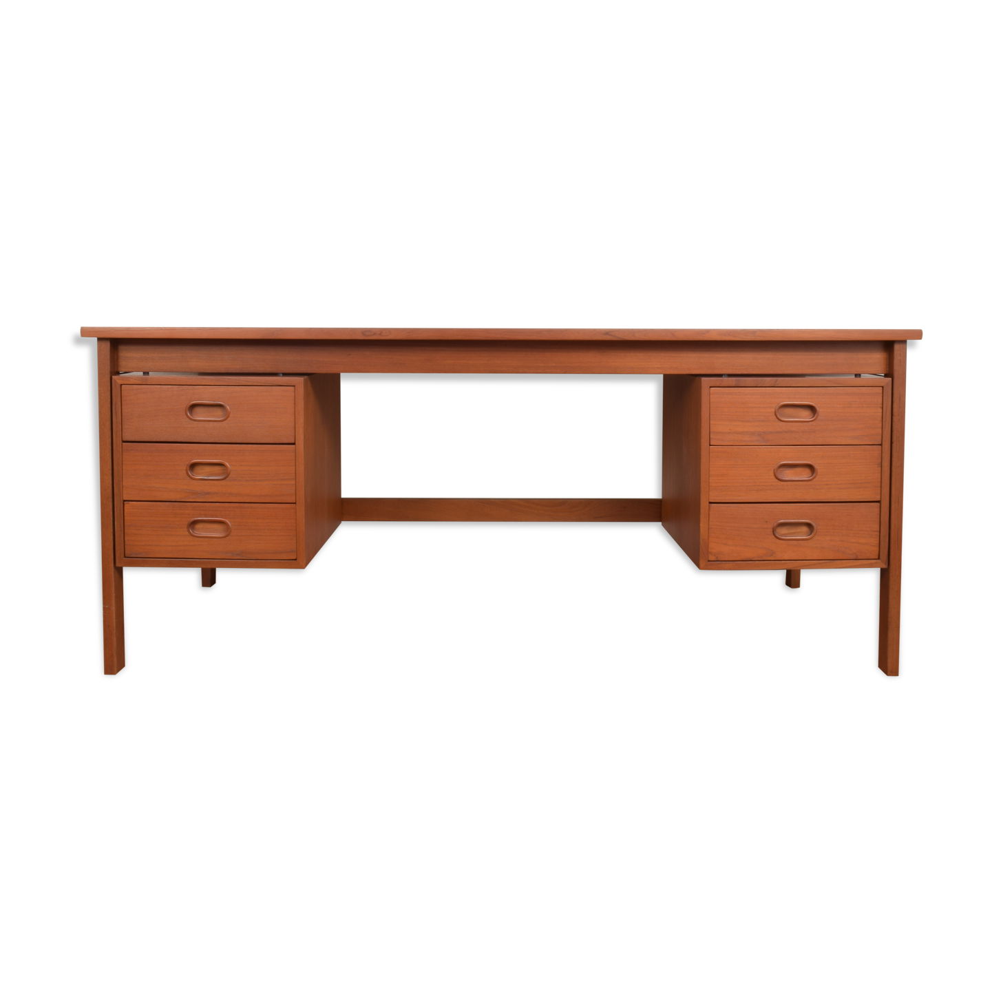 Mid-century danish teak desk, 1970