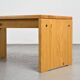 Solid pine bench, Les Arcs 1600, France